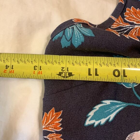 XHILERATION spaghetti strap mini dress, medium, polyester w/ elastic back strap - Picture 7 of 8